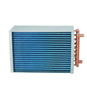2024 Refrigerator Microchannel Commercial water coil manufacturers radiators finned copper water cooled coil