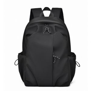 Mochila Unisex Simple para Computadora Portátil de 16 Pulgadas, Nueva, Color Sólido, para Estudiantes, Gran Capacidad, Sistema de Transporte con Correa, para Uso en Oficina, 2024 - Product Image 3