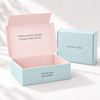 Boîte d'expédition personnalisée en carton ondulé durable, fabriquée à partir de carton recyclable et avec marque privée, pour les commandes de boutiques