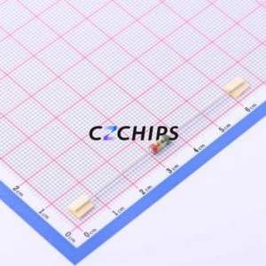 Componente de orificio pasante (THT) nuevo y original de la marca, tubo de descarga de vidrio transistor D2.6xL6.7mm - Product Image 2