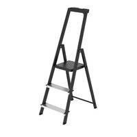 150 kg Charge maximale 8 marches Escada De Aluminio Escaliers Escabeau en aluminium avec plateau à outils pour main courante