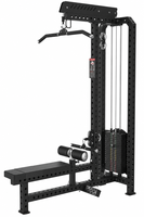 FEIFANHONGYU Appareil de musculation commercial à charge libre, Rameur multi-positions avec bras oscillant et siège réglable, pour l'entraînement de la colonne vertébrale