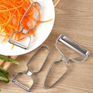 <b>Kitchen</b> <b>Gadgets</b> Pelador De Papa Multi Functional Fruit Vegetable Veggie Julienne Carrot Potato Stainless Steel Swivel Peeler - Product Image 2