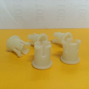 <b>Plastic</b> <b>Wheel</b> Cap 11x22mm White Replacement Part for Caster <b>Wheel</b> Furniture Accessories - Product Image 1