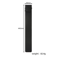 Sac de rangement pour baguettes de batterie de haute qualité RR, en cuir PU, sac pour baguettes de batterie de basse, imperméable, anti-poussière, pochette pour baguettes de batterie, cadeaux