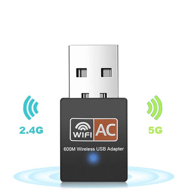OEM USB Wifi Adapter 600Mbps Mini USB Wireless Wifi Adapter Network Cards for Computer Desktop