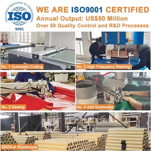 Lona de PVC Resistente a la Abrasión y Antiestática <span class=keywords><strong>para</strong></span> Exteriores, Impermeable, Protector Solar, <span class=keywords><strong>para</strong></span> <span class=keywords><strong>Piscinas</strong></span>, Resistente a Cortes - Product Image 4