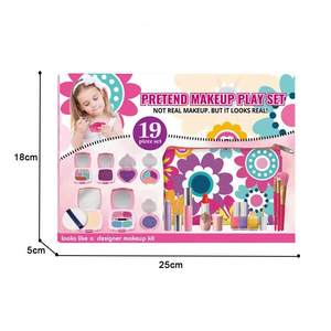 <span class=keywords><strong>Jeu</strong></span> de jouets cosmétiques EVA pour enfants, lot de 19 pièces, <span class=keywords><strong>maquillage</strong></span> en toute sécurité et pas réel, cadeau d'<span class=keywords><strong>habillage</strong></span> et de beauté pour filles - Product Image 6