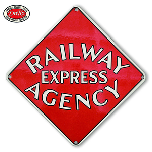 Sứ men quảng cáo dấu hiệu Đường Sắt dịch vụ đường phố dấu hiệu - Product Image 1