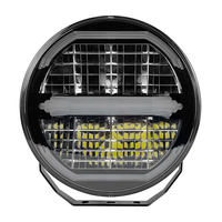 Feux de route LED Canbus 9 pouces, accessoires pour voitures et camions, blanc et ambre, feux de position dynamiques pour Scania, Volvo, Ford Ranger, MAN, DAF