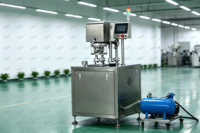 Scelleuse sous vide semi-automatique FKJX pour contenants multi-matériaux – Machine à sertir les boîtes métalliques polyvalente à faible niveau de vide