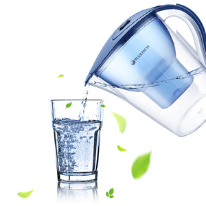 Jarra Filtradora de Agua Portátil <span class=keywords><strong>Bluetech</strong></span> de 2.4L, Ecológica, Sin Cal, Agua de Mejor Sabor para Uso Doméstico y en el Automóvil |   Negro - Product Image 3