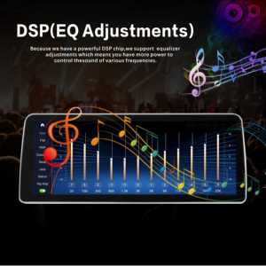 Android 13 Auto Radio 8Core Auto Stereo Auto Dvd-Speler Carplay Android Auto Bt 4G Wifi Gps Voor Bmw 5 Series E60 2001-2010 - Product Image 4