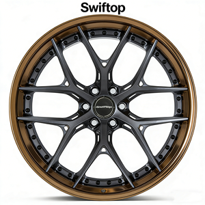 Roues forgées sur mesure en 2 parties, 18, 20, 22 pouces, 5x114.3, 5x130, 6x139.7, 5x112, 5x120 pour BMW, Benz, Land Rover, Luxury 911, <span class=keywords><strong>Lamborghini</strong></span> - Product Image 1