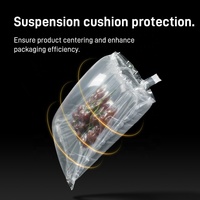 Emballage de protection gonflable sur mesure, taille et couleur personnalisées, coussin d'air pour emballage, sac de protection gonflable