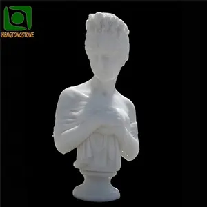 Westerse Beroemde Standbeeld Stenen Carving Buste Sculptuur Marmeren Hoofd Standbeeld