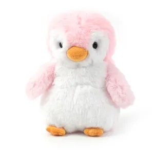 2021 ultimi giocattoli farciti peluche pinguino rosa grigio blu colori