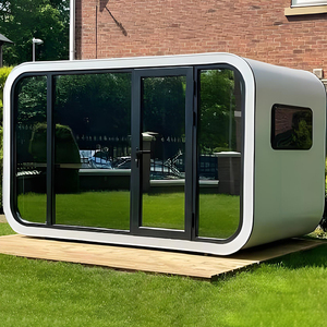 <span class=keywords><strong>Vendita</strong></span> Calda: Casa Prefabbricata <span class=keywords><strong>in</strong></span> Acciaio Stile Apple, Villa Mobile per Esterni, Negozio per Hotel - Product Image 1