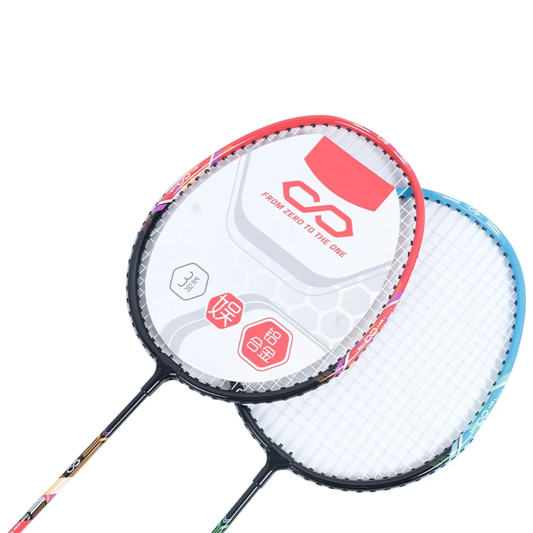 Горячая Распродажа Высокое качество нейлон и стекловолокно бадминтон пользовательский дизайн Алюминиевый сплав ракетка для бадминтона