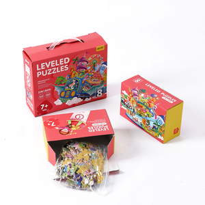 7 + sinh thái thân thiện thiết kế mới nhất 2 trong 1 giấy Trò chơi giáo dục ghép hình câu đố - Product Image 3