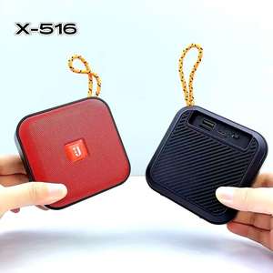 Haut-parleur portable sans fil Bluetooth X-516 avec <span class=keywords><strong>radio</strong></span> <span class=keywords><strong>FM</strong></span>/TF/USB, caisson de basses stéréo, super basses, mini haut-parleur stéréo actif, mini haut-parleur audio - Product Image 4