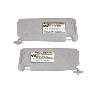 แผงบังแดด Toyota Scion Tc รุ่น 74320-21210-B2 สีเทา พร้อมกระจกมองหลัง สำหรับปี 2005-2010 อะไหล่ภายในหลังคา - Product Image 2