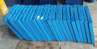 Tangkai gerak roda empat troli Platform baja tahan lama tugas berat untuk peralatan besar mebel beban 500kg dapat disesuaikan OEM