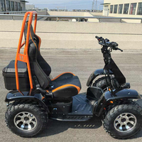 Scooter électrique tout-terrain robuste à 4 roues pour personnes âgées et handicapées, utilisation en extérieur