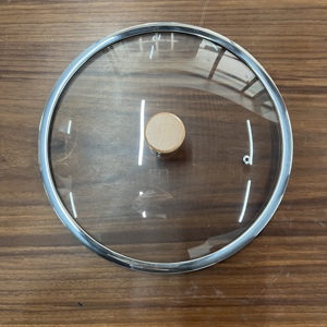 Cubierta de olla de utensilios de cocina de alta calidad, <span class=keywords><strong>tapa</strong></span> de vidrio tipo T de 34 <span class=keywords><strong>cm</strong></span> para sartén, tapas de olla, <span class=keywords><strong>tapa</strong></span> de vidrio para sartén para salsa - Product Image 1