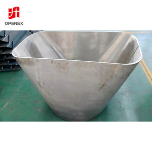 Placa de acero inoxidable suave de carbono grueso grande y pesado personalizada Servicios de formación hidráulica de hidroforma de flexión de laminación cónica - Product Image 1