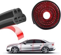 Bande d'étanchéité pour fenêtre de voiture Xinhong, auto-adhésive, EPDM, à nervures plates, avec support pelable pour une étanchéité imperméable