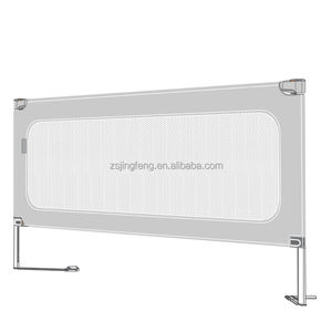 Barrière de <span class=keywords><strong>lit</strong></span> <span class=keywords><strong>pour</strong></span> bébé, réglable en hauteur verticale sur 28 niveaux, lot de 3, barrières de <span class=keywords><strong>lit</strong></span> <span class=keywords><strong>pour</strong></span> bébé, longueur personnalisable, barrière de sécurité <span class=keywords><strong>pour</strong></span> enfant <span class=keywords><strong>pour</strong></span> tous les lits - Product Image 2