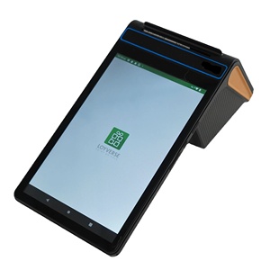 8 Inch Contactless Cashless Payment System 80mm Portable Desktop <strong>Android</strong> <strong>Printer</strong> <strong>Pos</strong> for Gloriafood, Loyverse,Restaurant - Product Image 1