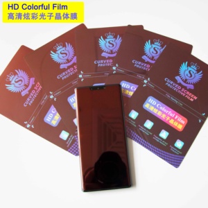 Zhimei 180x120MM HD Colorful EPU Screen Protector Cutting Film for Intelligent Screen Protector Cutting Machine OEM Wholesale