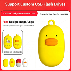 Clé USB Créative et Mignonne en Forme de Canard-Saucisse, Clé USB Personnalisée pour Voiture, Vente en Gros, Double Utilisation pour Télé<span class=keywords><strong>phone</strong></span> et Ordinateur - Product Image 6