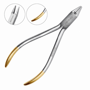 Pince à bec d'oiseau Dentovos Premium, pince à plier les fils orthodontiques, pince à former les fils dentaires, en acier inoxydable 420 et orthodontique - Product Image 1