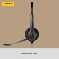 Casque supra-auriculaire USB Jabra BIZ 1500 Duo à réduction de bruit pour le service client et les centres d'appels, téléphones de conférence de bureau