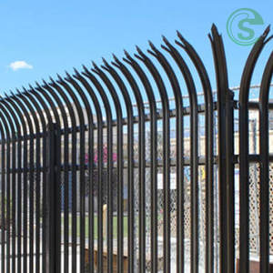 Pannello di Recinzione in Acciaio Zincato Ornamentale per Giardino, Villa, Parco e Recinzione Commerciale Direttamente dalla Fabbrica - Product Image 1