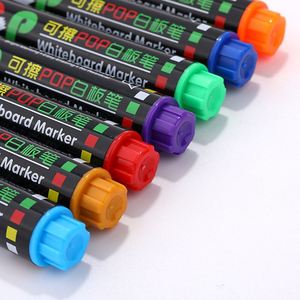 Marcadores de Pizarra Blanca para Niños al por Mayor, 12 Colores, Marcadores de Pizarra Blanca Borrables POP - Product Image 5