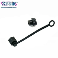 Tapa de Sellado M8 IP67, Impermeable, Macho y Hembra, Cubierta Antipolvo para Cable de Conector M8