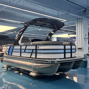 Yacht de <span class=keywords><strong>wakesurf</strong></span> en aluminium de qualité supérieure de 6m certifié ISO 9001 avec moteur hors-bord puissant pour le divertissement - Product Image 3