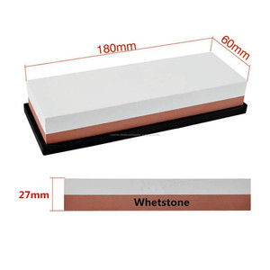 Knife Sharpening Stone 2 Side Grit <span class=keywords><strong>1000</strong></span>/<span class=keywords><strong>4000</strong></span> Best Whetstone Sharpener - Product Image 3