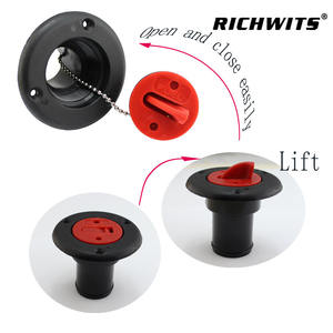 Bouchon de réservoir de carburant en plastique technique ABS, goulot de remplissage, accessoires de quincaillerie marine pour yacht et camping-car - Product Image 1