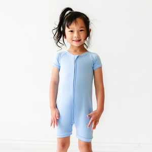 Vêtements en viscose personnalisés pour bébés, pyjamas, combinaisons courtes, vêtements de nuit, vêtements pour bébés en bambou, vente en gros - Product Image 1