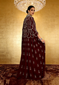 Nuovi Arrivi 2026: Abaya Modesta per Donne, Nuovi Design Islamici di Dubai, Abito Lungo da Sera in Georgette con Maniche Lunghe e Lavorazione Artigianale - Product Image 3