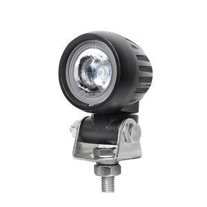 Barre lumineuse de travail LED ADT, projecteurs ronds, phares antibrouillard blancs au xénon, pour conduite tout-terrain, camion, SUV, lampe de travail LED - Product Image 2