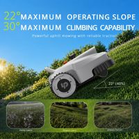 Mesin Pemotong Rumput Robot 0,9 Acre NetRTK AI Vision Nirkabel Bebas Batas Otomatis dengan Kontrol Aplikasi WiFi HaLow