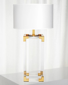 Lámpara de Escritorio Moderna Clásica Personalizada con Puertos USB y Pantalla de Tela para Hotel, Sala de Estar, Dormitorio, Iluminación, Lámparas de Mesa Personalizadas - Product Image 1