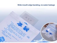 Sac de Glace Réutilisable Injection d'Eau Glaçage Sac Glacière Douleur Compresse Froide Alimentaire Garder Gel Frais Sec Pack de Glace