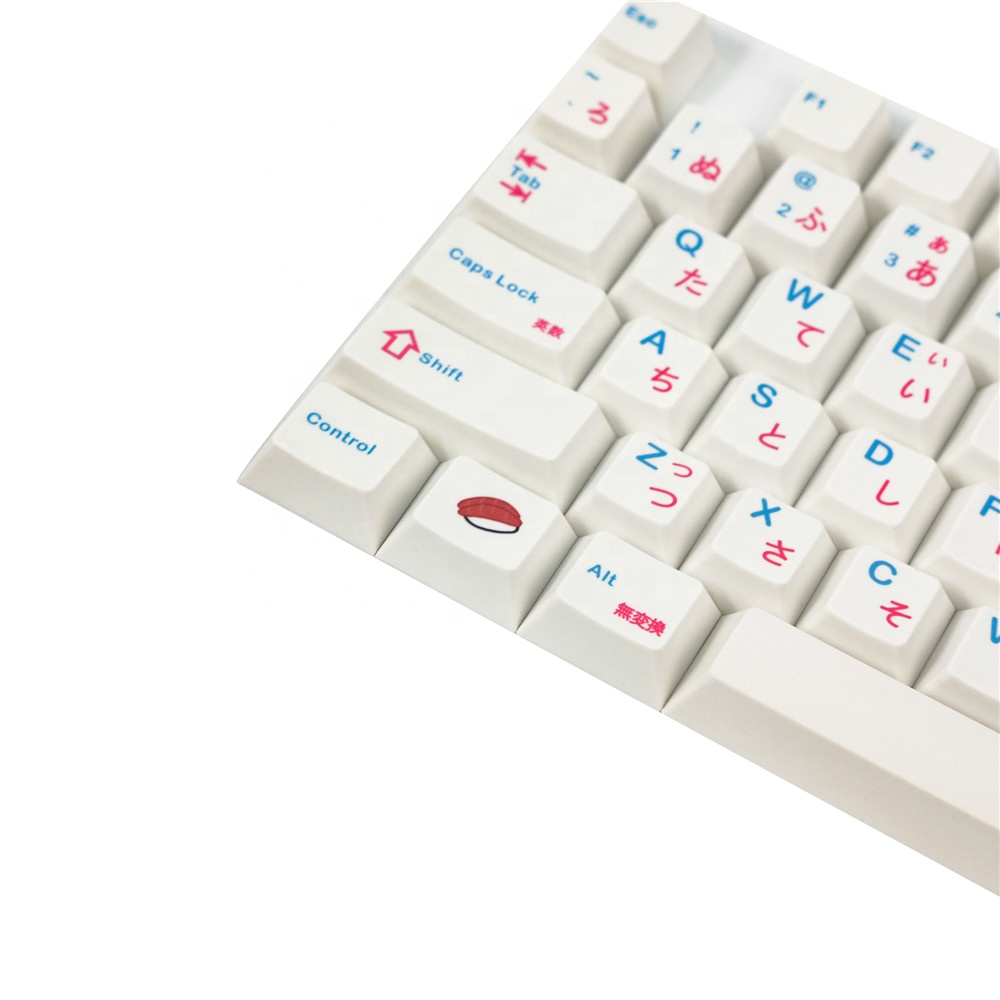 Японский Суши keycap PBT сублимационная механическая клавиатура с вишневым профилем Ретро 7U дополнение маленький набор